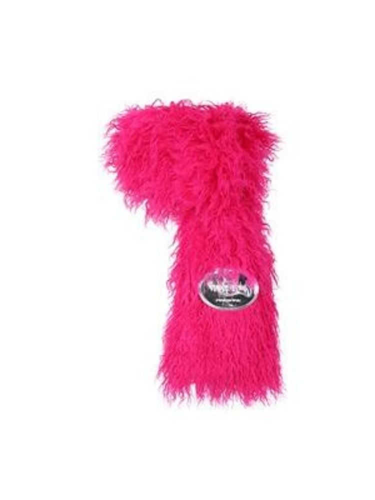 Barbie Y2K Curly Fur Scarf