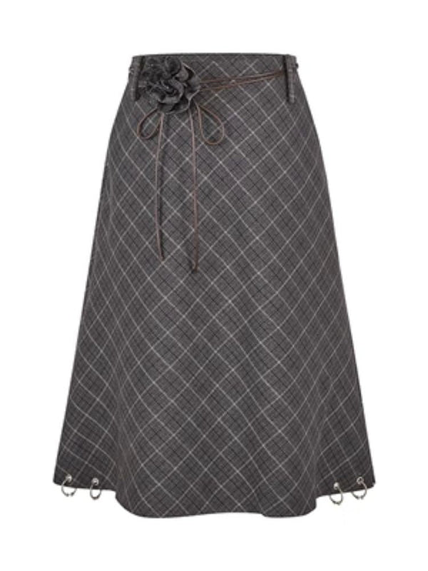 Micro Fishtail Suit Skirt