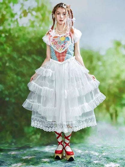 Lolita Cute Sweet Niche Fairy Dress