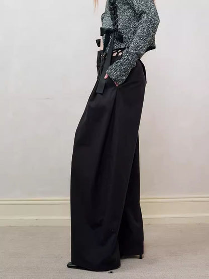 Wide Leg Western Pants