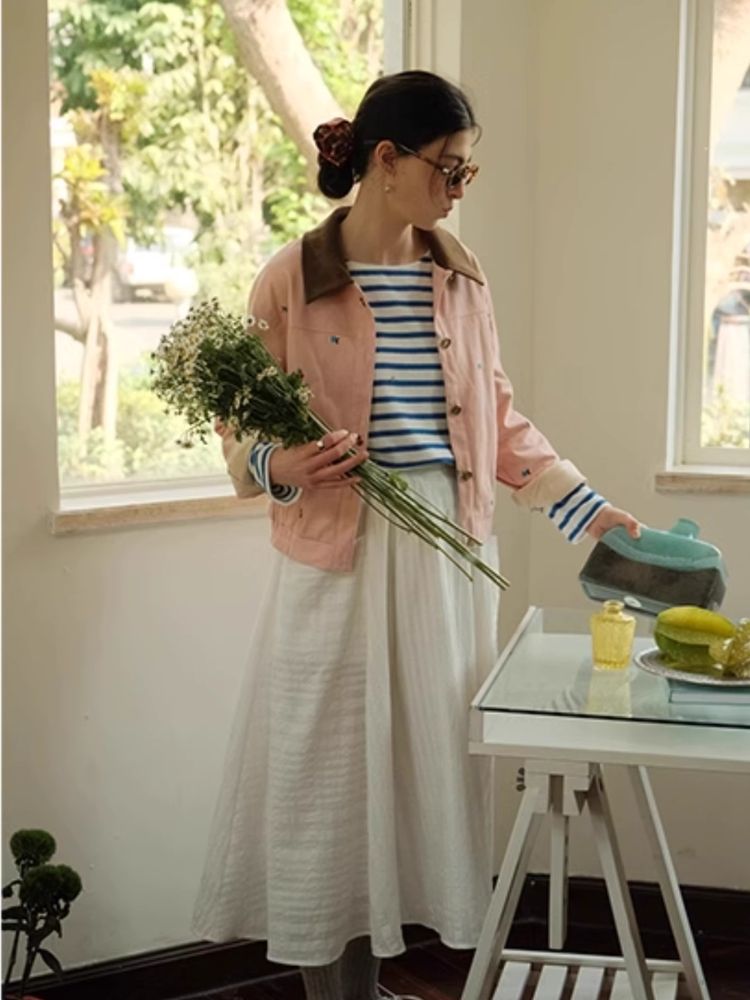 Striped Towel Shirt