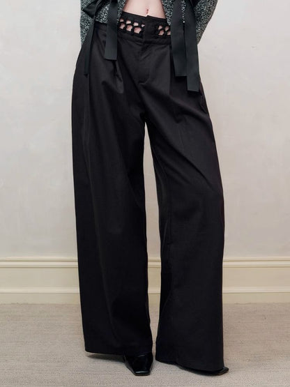 Wide Leg Western Pants