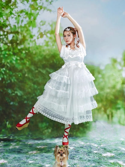 Lolita Cute Sweet Niche Fairy Dress