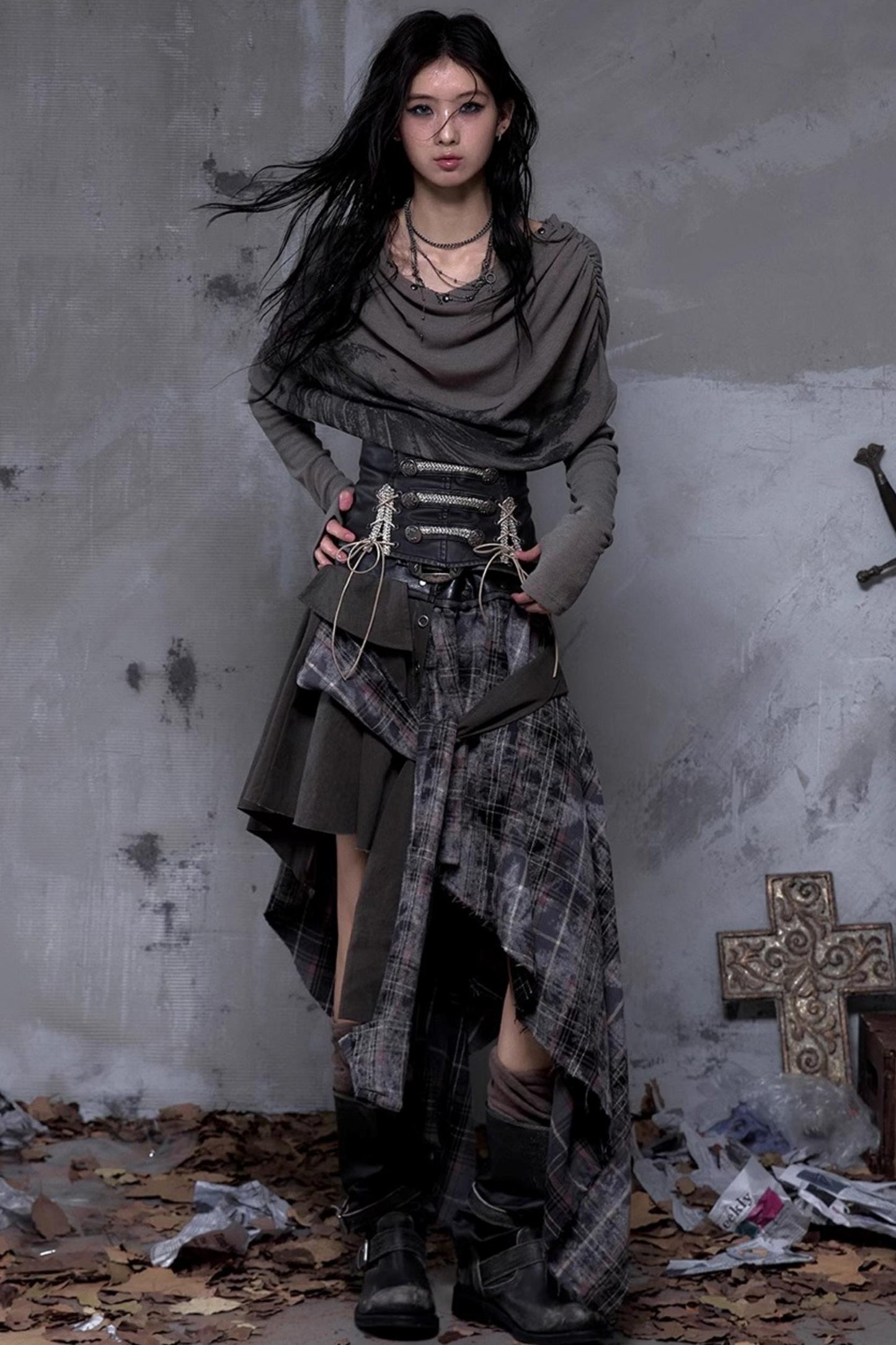 Vintage Knight Leather Waist Seal