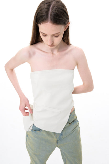Strapless Sheath Top