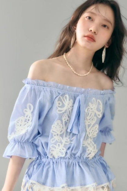 Bloom Embroidered Set-Up