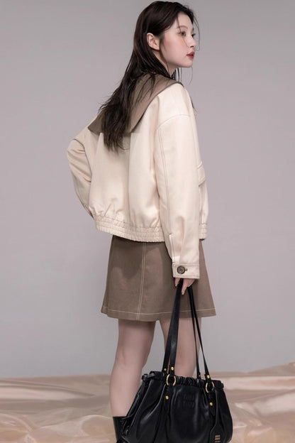 Small Waist Denim Suspender Dress