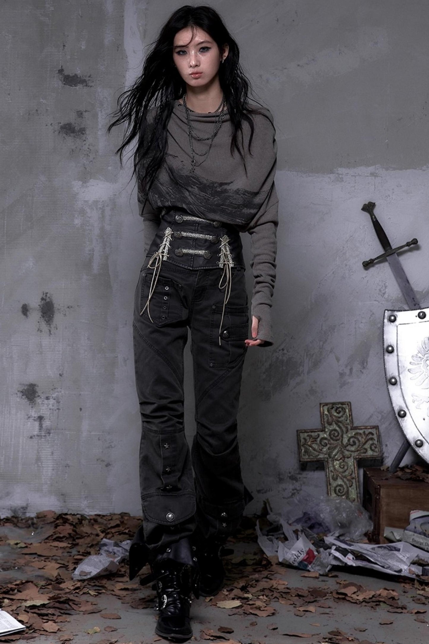 Slimming Leather Pants