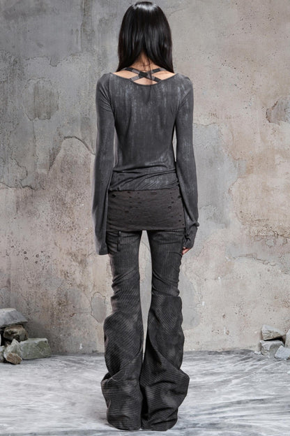 Fake Two-Piece Base Top