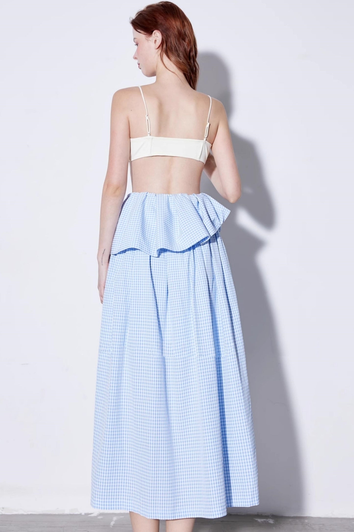 Summer Checkered Skirt