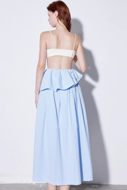 Summer Checkered Skirt