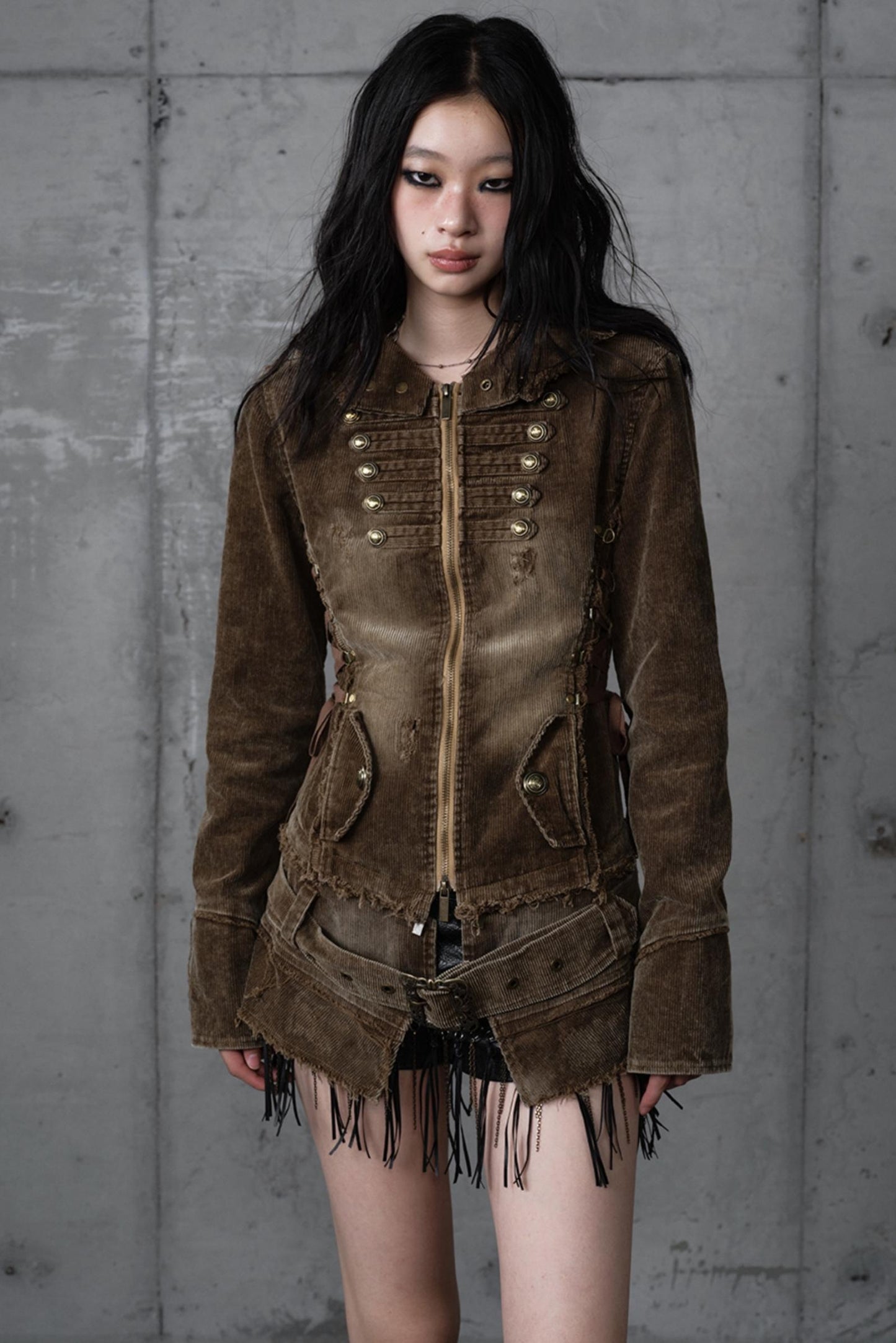 Detachable Slim Hooded Jacket