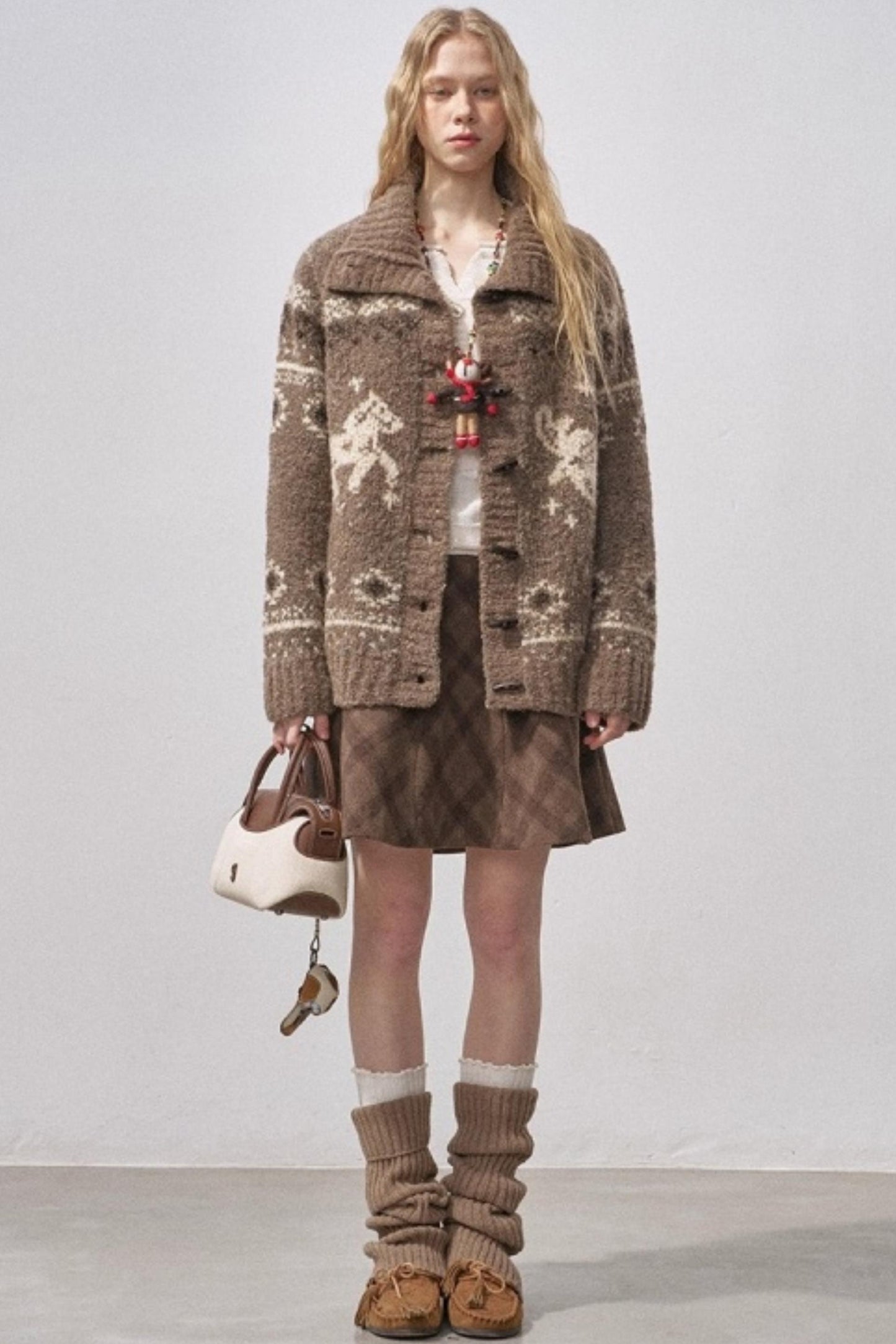 Bird and Pony Knit Cardigan