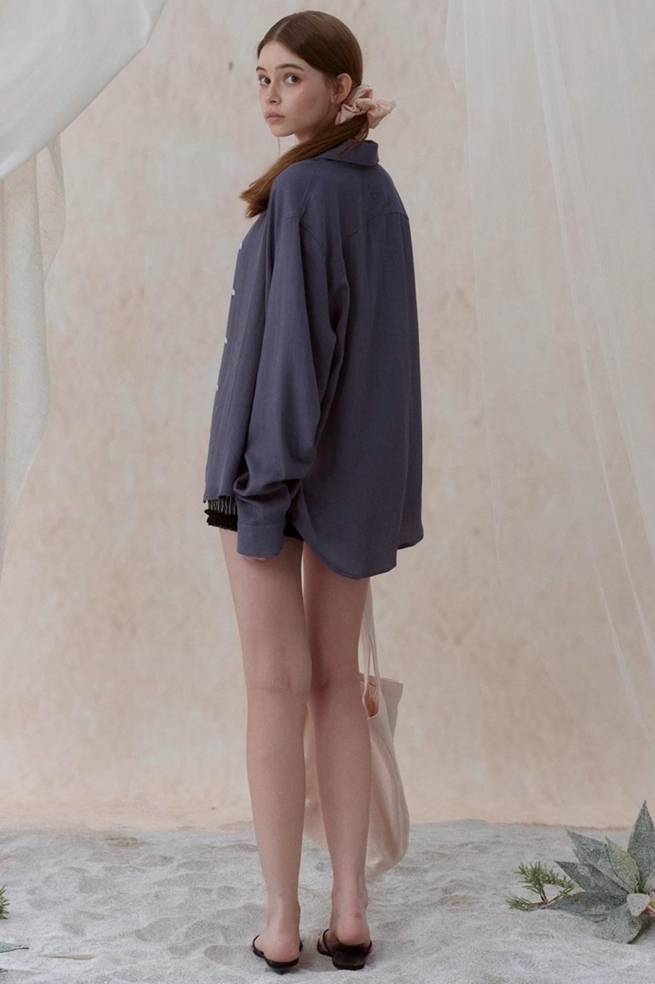 Evening Linen Blend Shirt