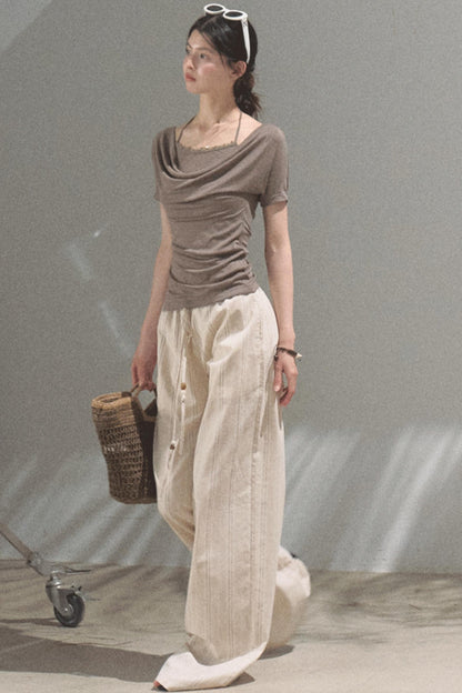 Amber Striped Pants Set-Up