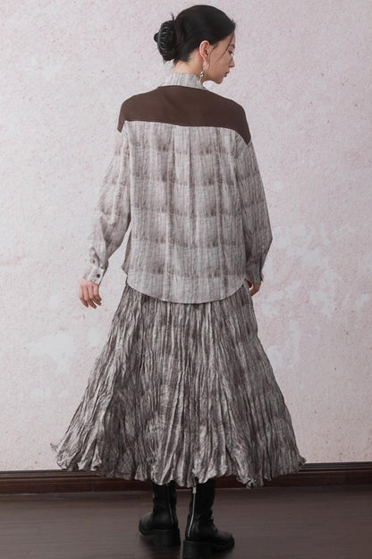 Autumn Tie-Dye Shirt