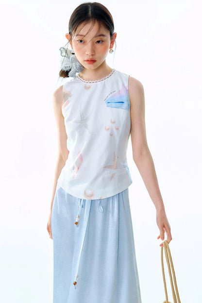 Starfish Pleated Skirt Set-Up