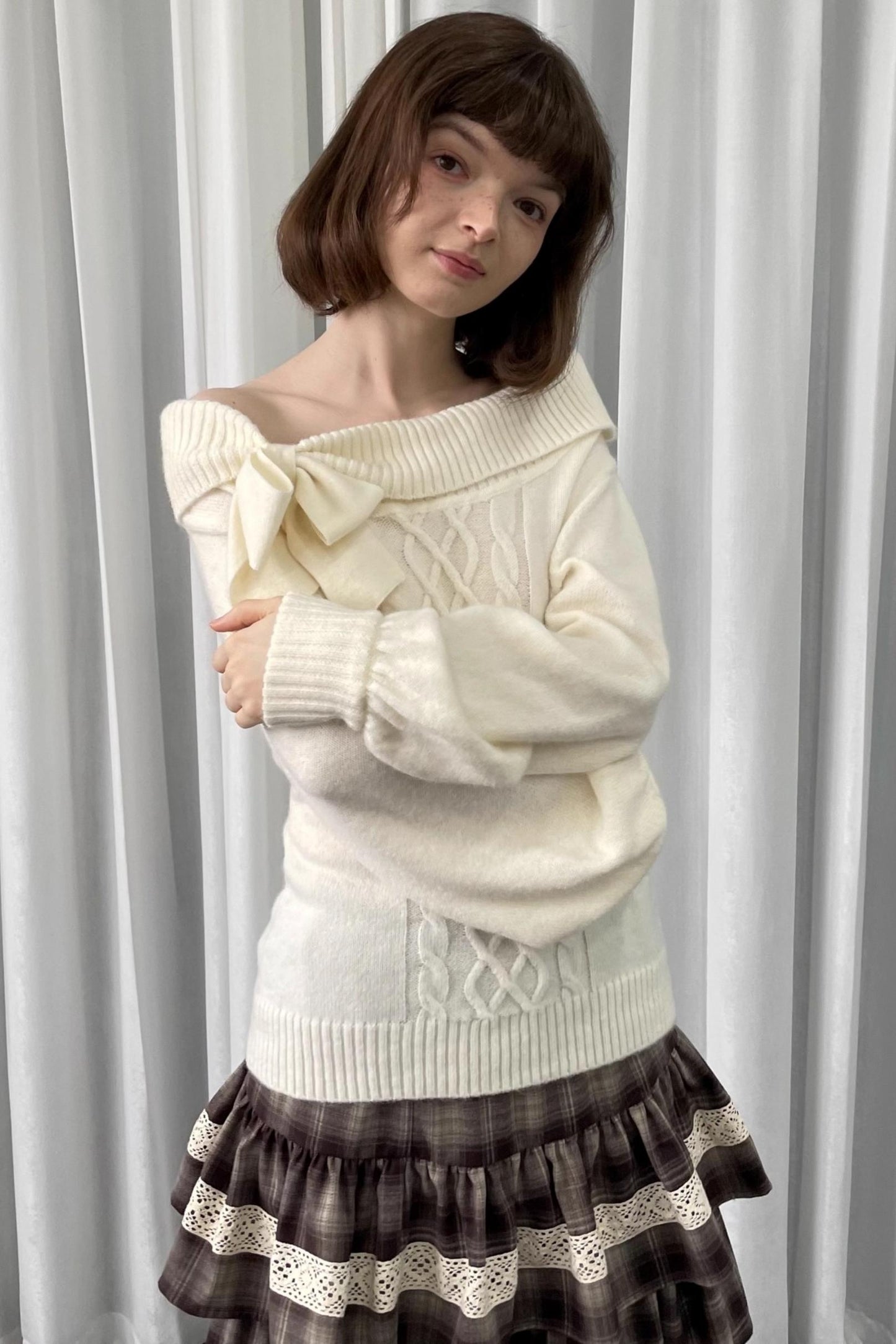 Versatile Lazy Sense Cable Sweater