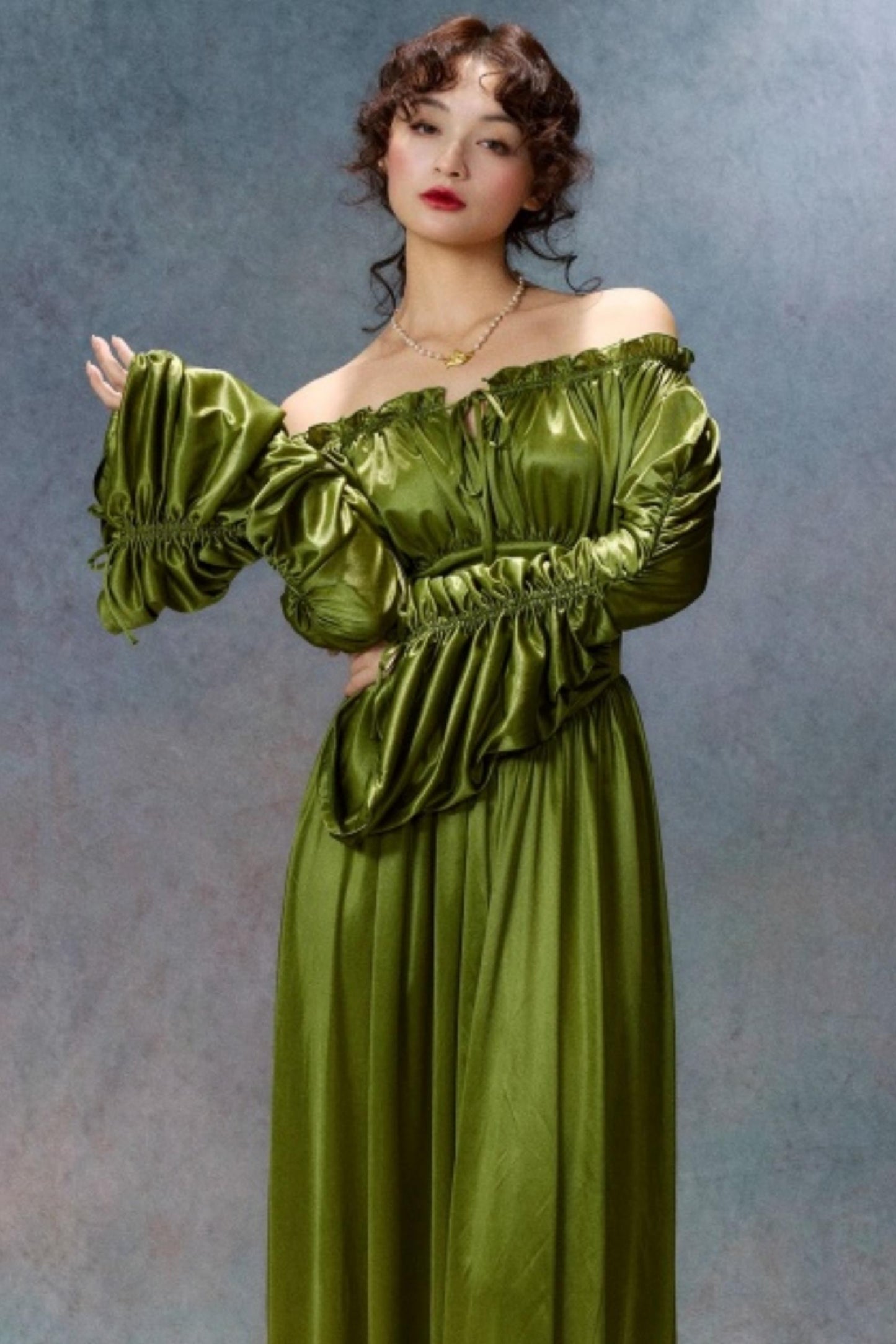 Lacemade Parthenon Satin Dress