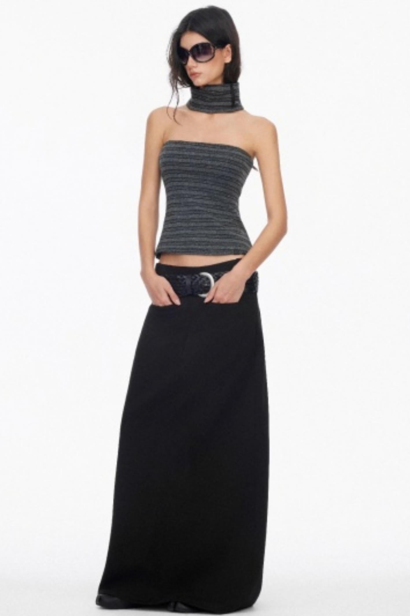 Knitted Bandeau Slim Inner Top