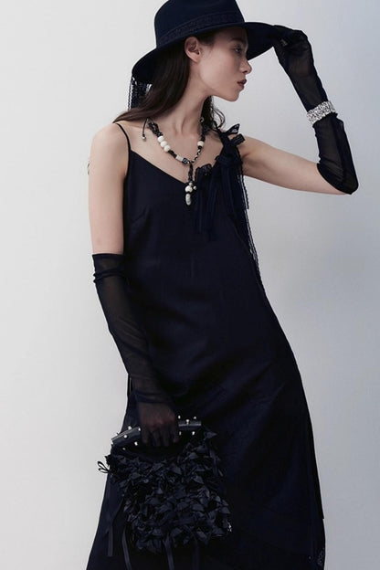 Unique Heart Beaded Glass Necklace