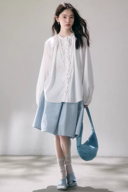 Jasmine Floral Lace Blouse