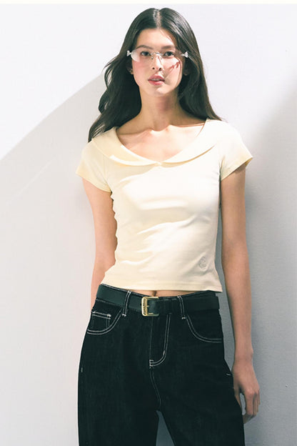 Minimalist Knit Slim Fit Top