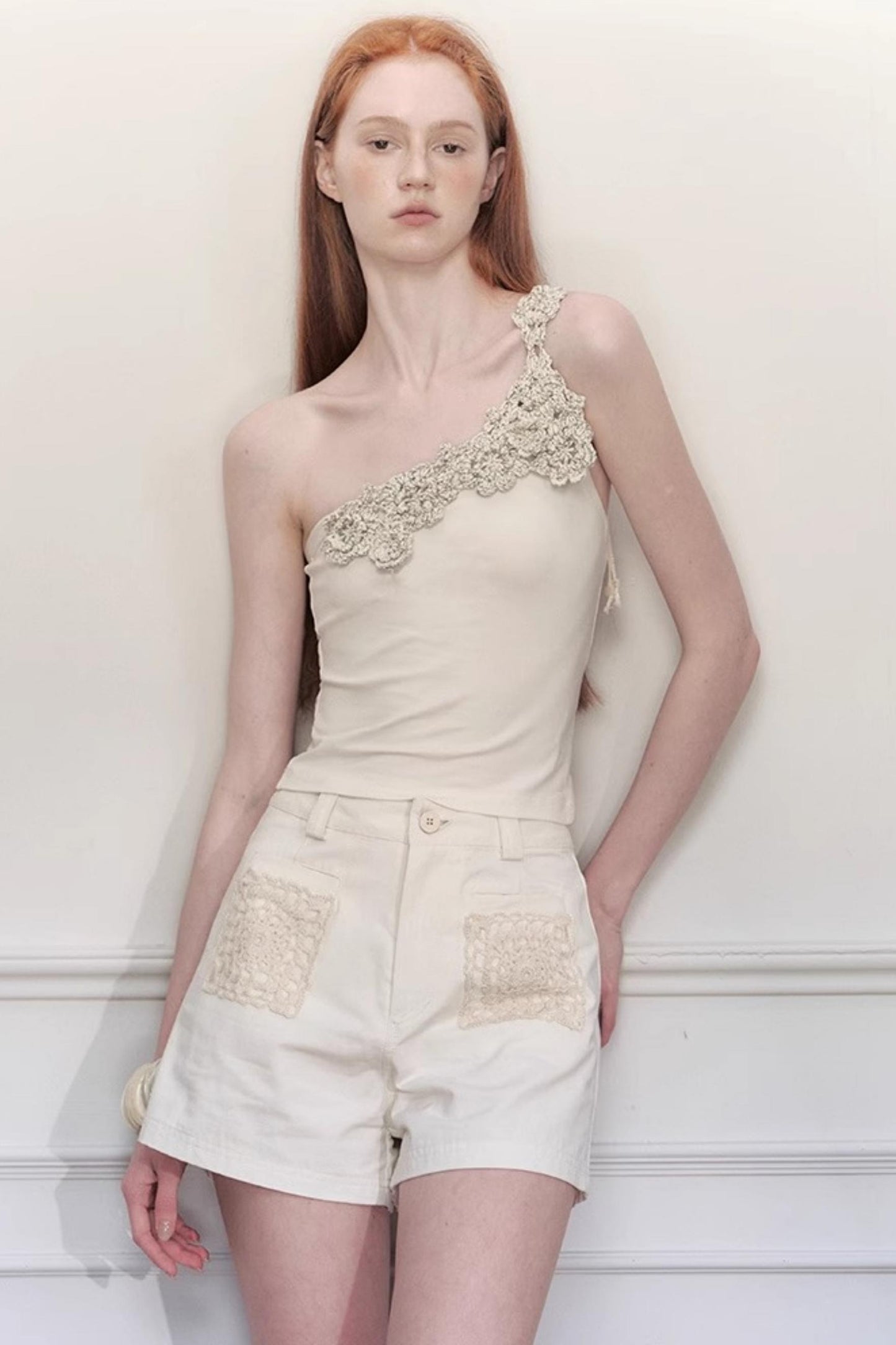 Bamboo Ribbon Summer Bustier Top