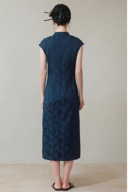 Summer Navy Denim Dress