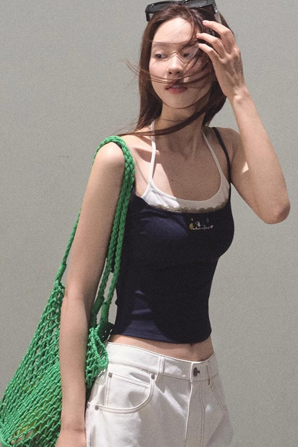 Summer Embroidered Camisole