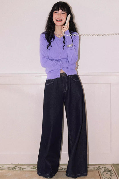 Original Vintage Wide Denim Pants