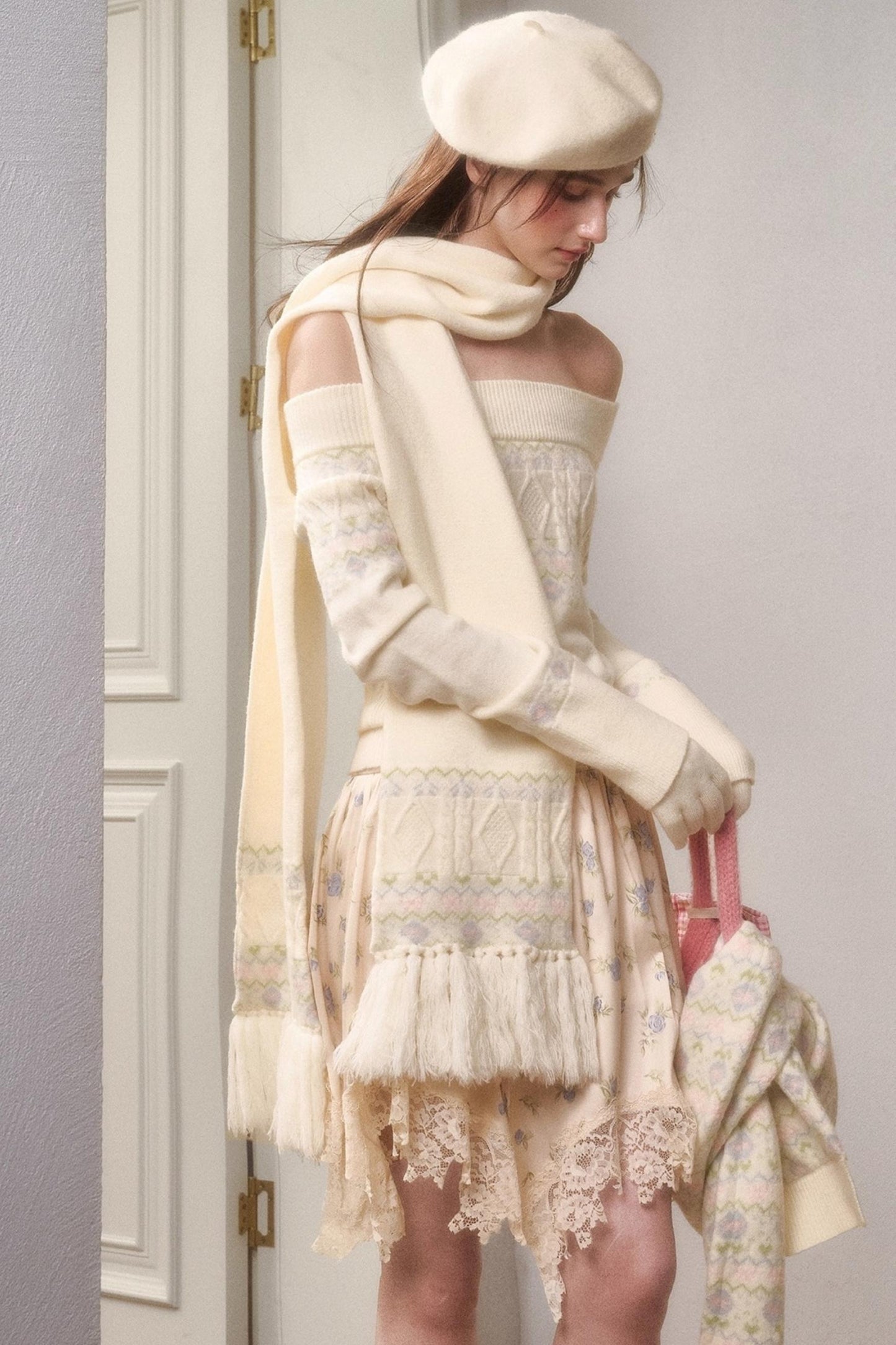 Fresh Floral Skirt Set-Up