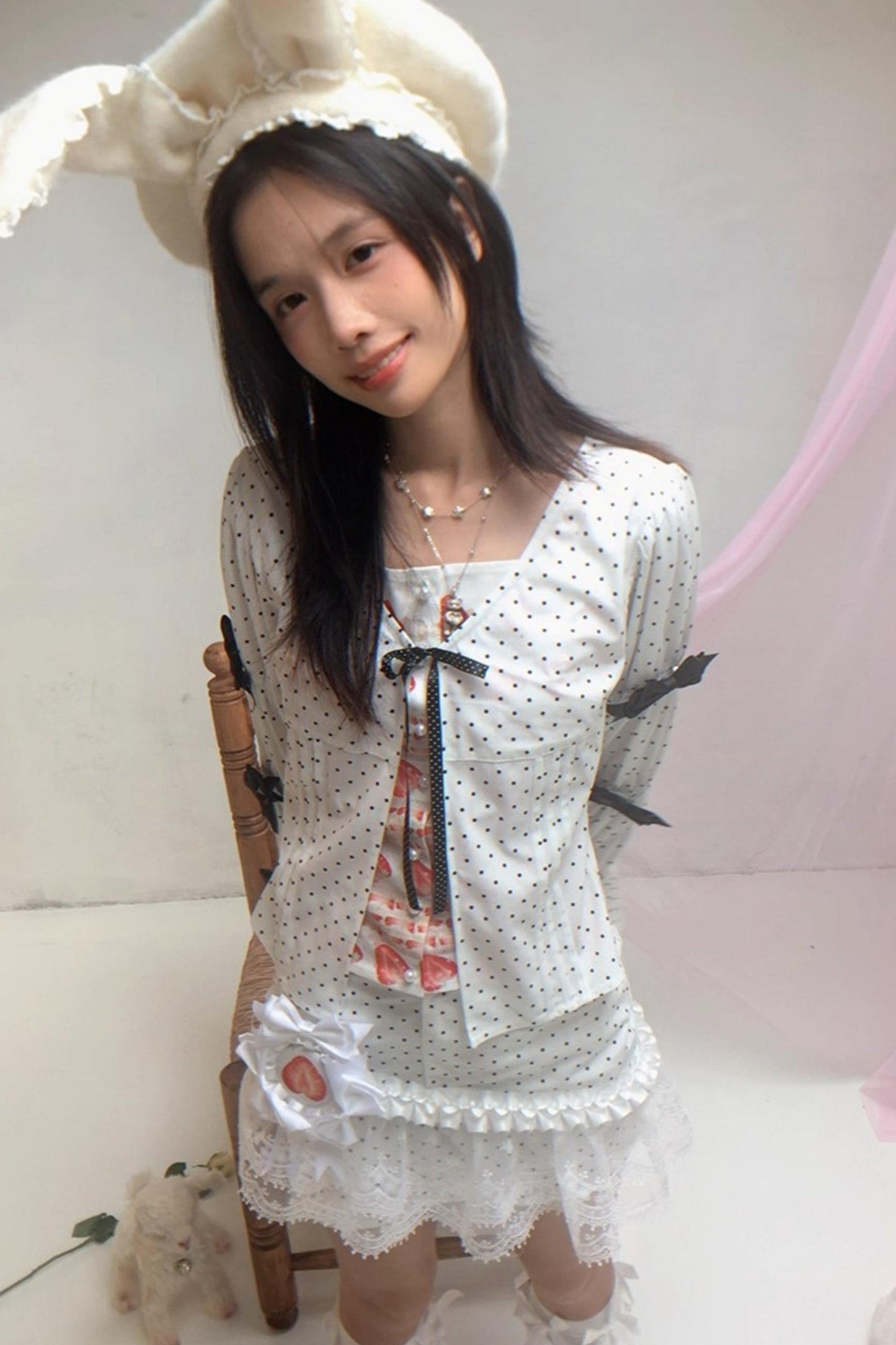 Happy Birthday Polka Dot Red Checkered Shirt