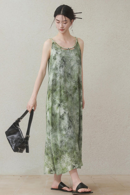 Summer Halter Dress With Beads