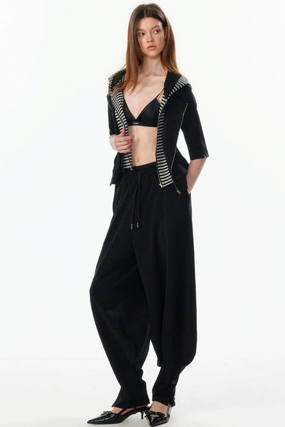 Lantern Cut Jogger Pants