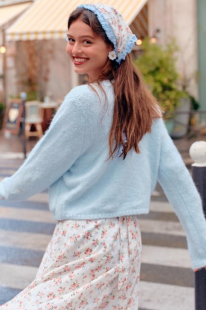 Blue French Pastoral Dress Set-Up