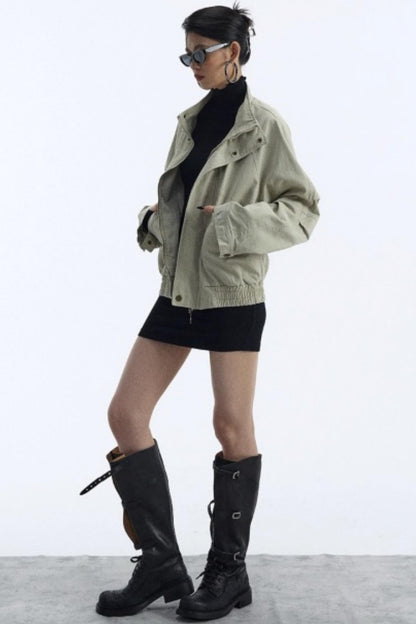 Retro Modern Workwear Jacket