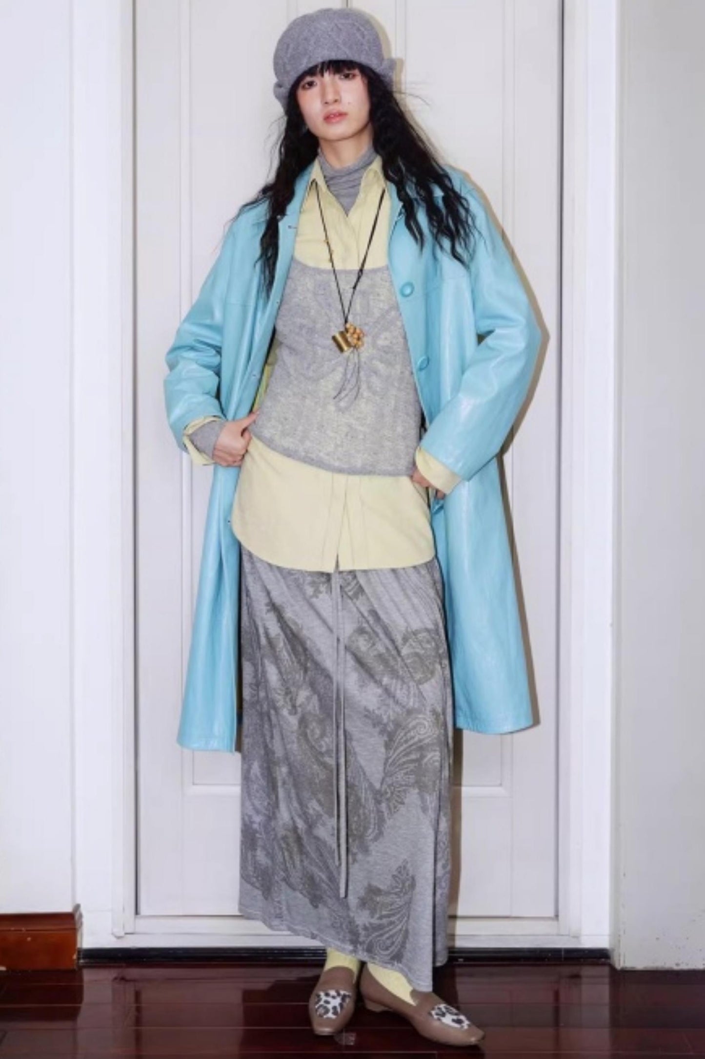 Vintage Brushed Loose Casual Top Shirt