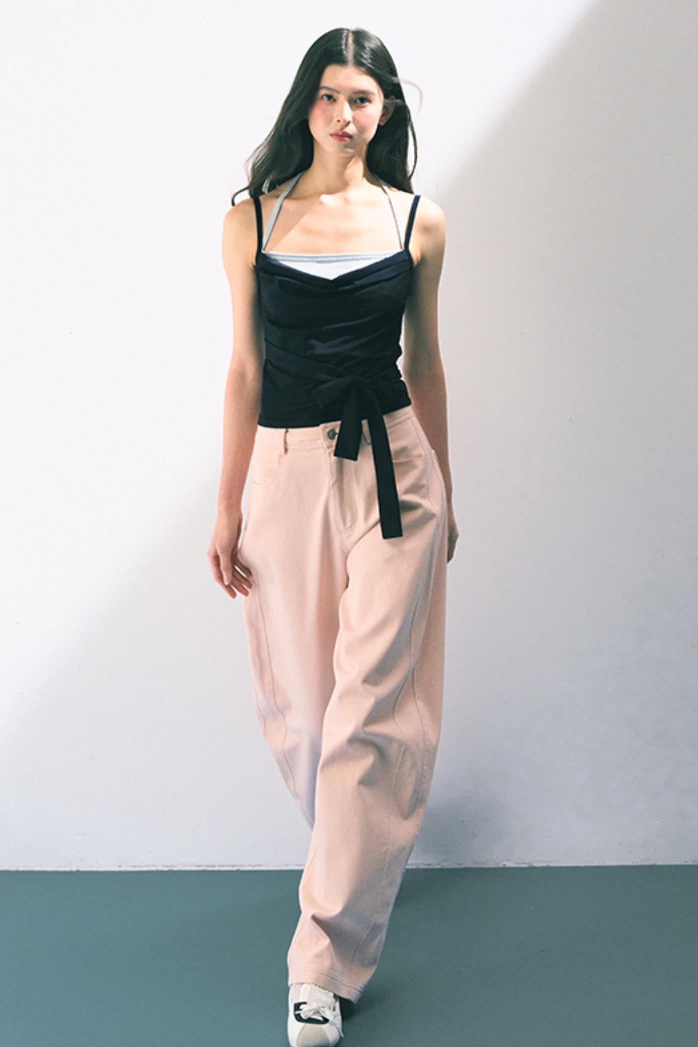 Summer Black Tank Top