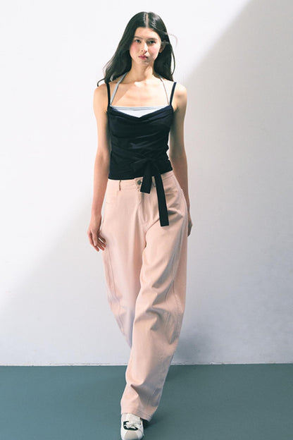 Summer Black Tank Top