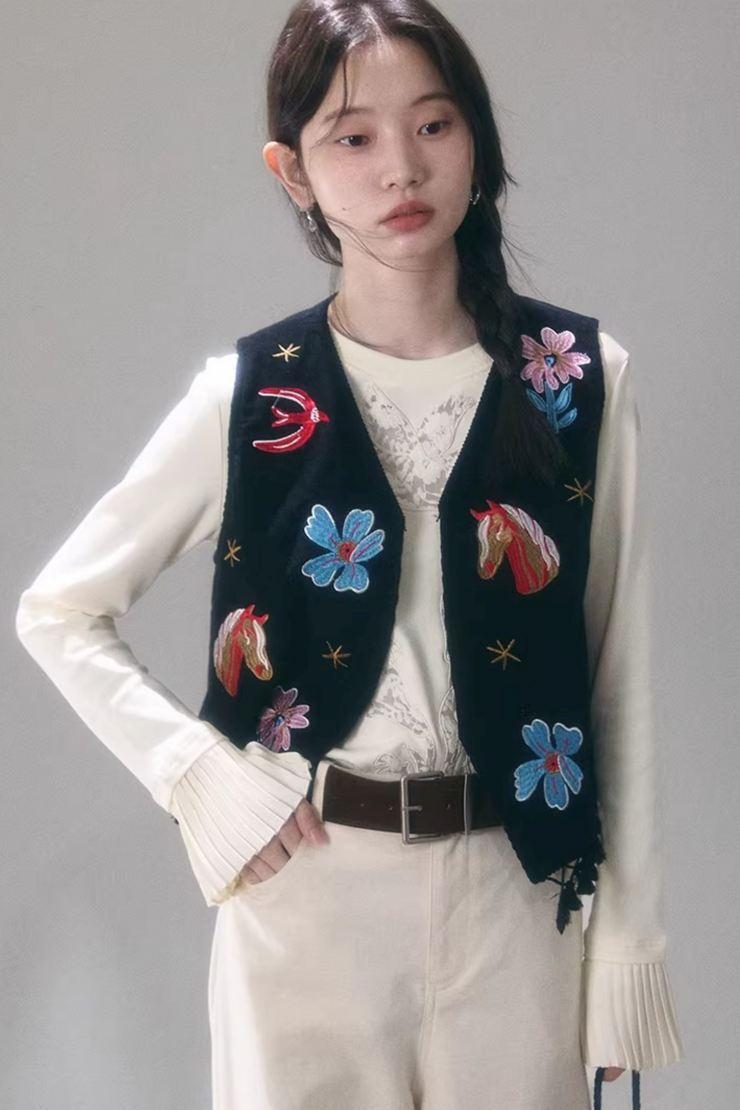 Flower Lily Lace Top