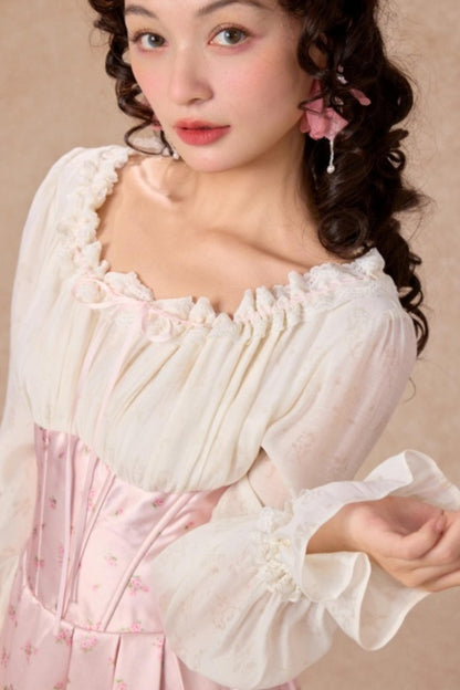 Lace Rose Symphony Dress