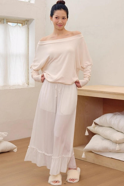 Breeze Elastic Waist Slimming Pants