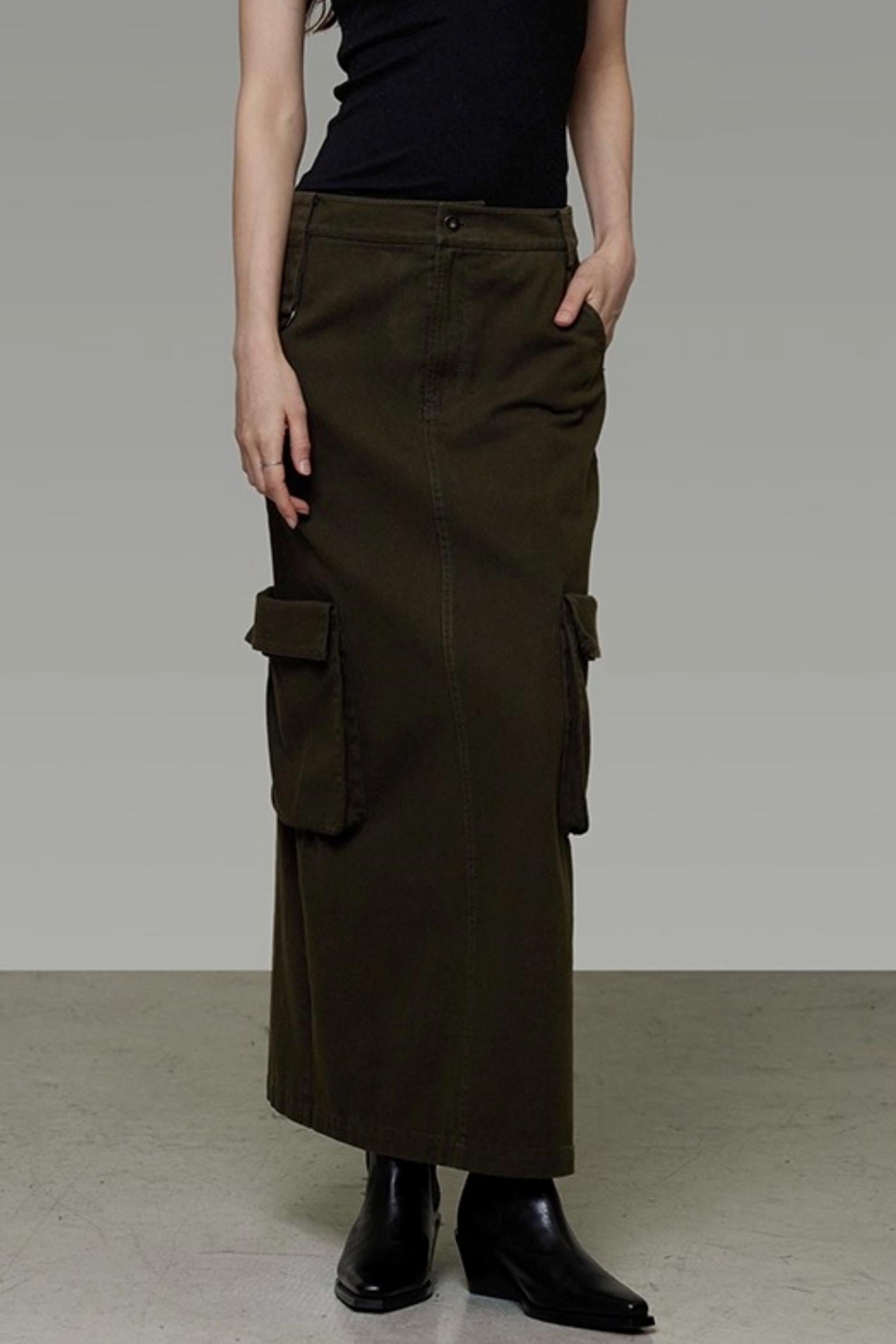 Vintage Cargo Silhouette Coat Set- Up