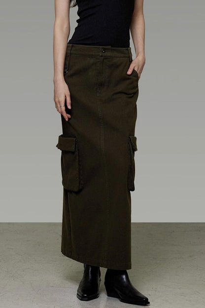 Vintage Cargo Silhouette Coat Set- Up