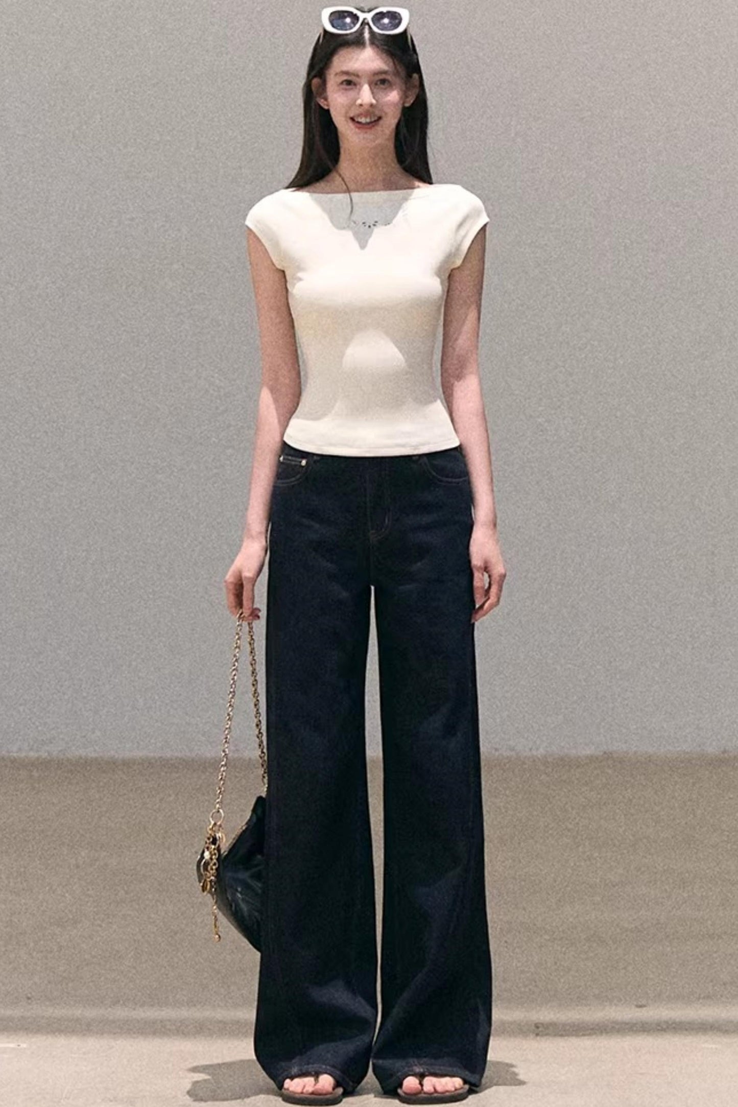 Sun-Kissed Floral Denim Set-Up