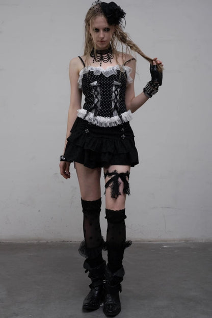 Gothic Lace Mini Top