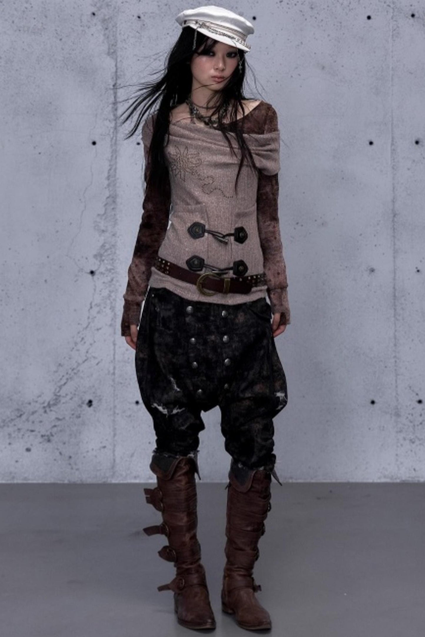 Wasteland Wanderer Knitted Top