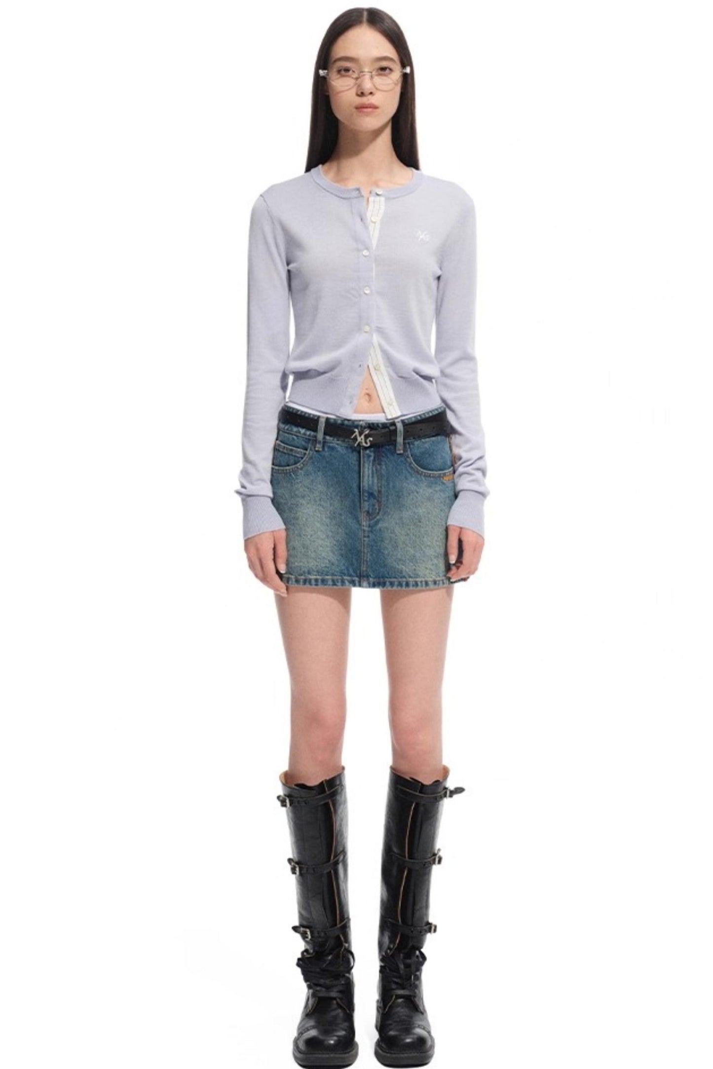 Rosemary Silk Wool Knit Cardigan