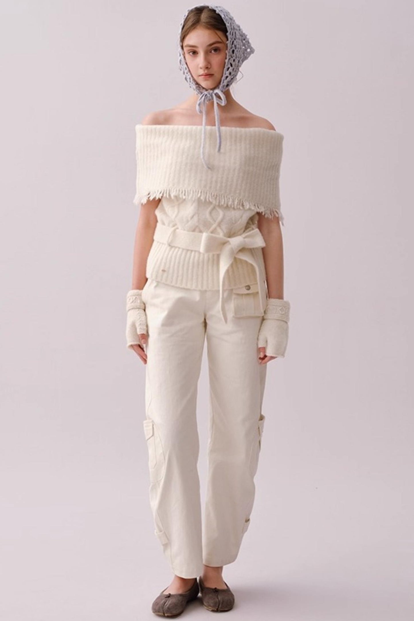 Rosa Retro Cotton Cargo Pants